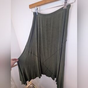 VTG Y2K Picadilly Green Skirt, Sz M